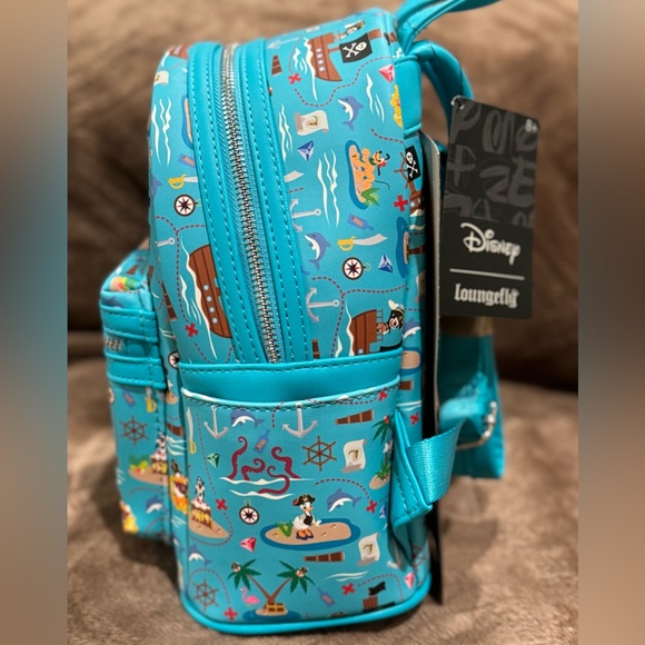 Loungefly Disney Backpack Pirates of the Caribbean NWT - Picture 3 of 13